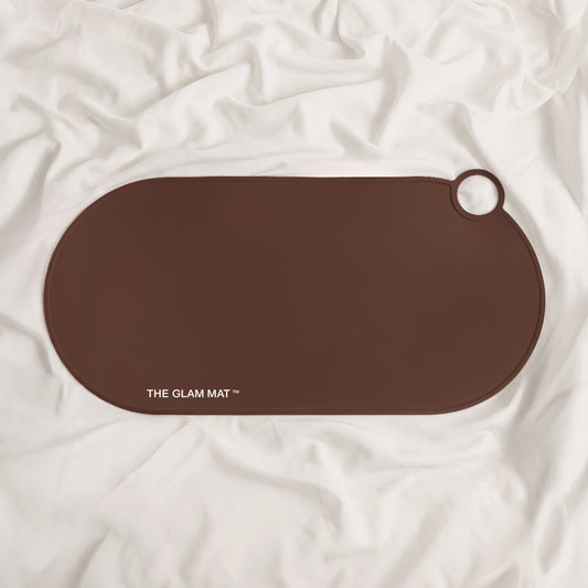 THE GLAM MAT XL - CHOCOLATE BROWN